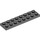LEGO Dark Stone Gray Plate 2 x 8 (3034)