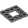 LEGO Dunkles Steingrau Platte 4 x 4 mit 2 x 2 Open Center (64799)