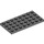 LEGO Dark Stone Gray Plate 4 x 8 (3035)