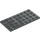 LEGO Dark Stone Gray Plate 4 x 8 (3035)