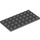 LEGO Dark Stone Gray Plate 4 x 8 (3035)