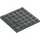 LEGO Dark Stone Gray Plate 6 x 6 (3958)