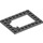 LEGO Dunkles Steingrau Platte 6 x 8 Trap Tür Rahmen Flush Pin Holders (92107)