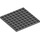 LEGO Dark Stone Gray Plate 8 x 8 (41539 / 42534)