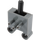 LEGO Dark Stone Gray Pneumatic Two-way Valve with Pinholes (33163 / 47223)