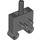LEGO Dark Stone Gray Pneumatic Two-way Valve with Pinholes (33163 / 47223)