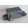 LEGO Donker Steengrijs Pullback Motor 4 x 8 x 2.33 met &#039;18&#039;, Blauw Line (Both Sides) Sticker (47715)