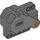 LEGO Dark Stone Gray Pullback Motor 6 x 3 x 5 (12799)
