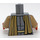 LEGO Mørk stengrå Quarren Minifig Torso (973 / 76382)