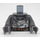 LEGO Dark Stone Gray RA-7 (Dark Stone Gray) Minifig Torso (973 / 76382)