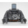 LEGO Dark Stone Gray RA-7 Protocol Droid (75051) Minifig Torso (973 / 76382)
