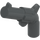 LEGO Tmavě kamenná šedá Revolver (pevná rukojeť) (30132 / 88419)