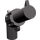 LEGO Dunkles Steingrau Revolver mit großem Schaft und hohlem Griff (77078)