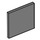 LEGO Dark Stone Gray Roadsign Clip-on 2 x 2 Square with Open &#039;U&#039; Clip (30258)