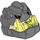 LEGO Dark Stone Gray Rock Monster Head (85043)
