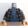 LEGO Mørk stengrå Ron Weasley Minifig Torso (973 / 76382)