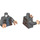 LEGO Dark Stone Gray Ron Weasley Minifig Torso (973 / 76382)