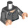 LEGO Dark Stone Gray Ross Geller Minifig Torso (973 / 76382)