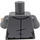 LEGO Dark Stone Gray Ross Geller Minifig Torso (973 / 76382)