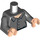 LEGO Dunkles Steingrau Ross Geller Minifig Torso (973 / 76382)