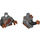 LEGO Dunkles Steingrau Sabine Wren Minifig Torso (973 / 76382)