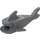 LEGO Dunkles Steingrau Hai Körper ohne Kiemen (2547)