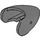 LEGO Gris pierre foncé Requin Diriger avec Arrondi Nose et yeux moulés (87587)