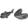 LEGO Gris pierre foncé Requin avec Gills et Noir Yeux avec blanc Pupils