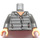 LEGO Dark Stone Gray Sirius Black Torso with Dark Stone Arms and Light Flesh Hands (973)