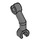 LEGO Dark Stone Gray Skeleton Arm With Vertical Hand (26158 / 33449)