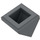 LEGO Dark Stone Gray Slope 1 x 1 (45°) Double (35464)