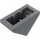LEGO Dark Stone Gray Slope 1 x 2 (45°) Double with Inside Stud Holder (3044)