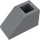 LEGO Dark Stone Gray Slope 1 x 2 (45°) Inverted (3665)