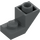 LEGO Dark Stone Gray Slope 1 x 2 (45°) Inverted with Plate (2310)