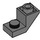 LEGO Dark Stone Gray Slope 1 x 2 (45°) Inverted with Plate (2310)