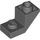 LEGO Dark Stone Gray Slope 1 x 2 (45°) Inverted with Plate (2310)