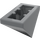 LEGO Dark Stone Gray Slope 1 x 2 (45°) Triple with Inside Stud Holder (15571)