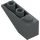 LEGO Dark Stone Gray Slope 1 x 3 (25°) Inverted (4287)