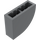 LEGO Dark Stone Gray Slope 1 x 3 x 2 Curved (33243)