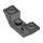 LEGO Dark Stone Gray Slope 1 x 4 (45°) Double Inverted with Open Center (32802)