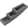 LEGO Dark Stone Gray Slope 1 x 4 Curved (11153 / 61678)