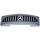 LEGO Dark Stone Gray Slope 1 x 4 Curved Double with Grille with Mercedes Emblem Sticker (93273)