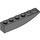 LEGO Dark Stone Gray Slope 1 x 6 Curved Inverted (41763 / 42023)