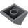 LEGO Dark Stone Gray Slope 2 x 2 (45°) Double (3043)