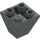 LEGO Dark Stone Gray Slope 2 x 2 (45°) Inverted (3676)