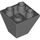 LEGO Dark Stone Gray Slope 2 x 2 (45°) Inverted (3676)