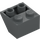 LEGO Dark Stone Gray Slope 2 x 2 (45°) Inverted with Flat Spacer Underneath (3660)