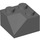 LEGO Gris pierre foncé Pente 2 x 2 (45°) avec Double Concave (Surface rugueuse) (3046 / 4723)