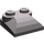 LEGO Gris pierre foncé Pente 2 x 2 Incurvé avec extrémité incurvée (47457)