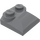 LEGO Dunkles Steingrau Steigung 2 x 2 Gebogen mit gebogenem Ende (47457)